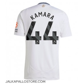 Aston Villa Boubacar Kamara #44 Vieraspaita 2024-25 Lyhythihainen